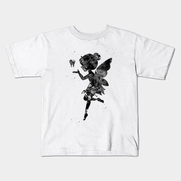 Tooth Fairy Kids T-Shirt by erzebeth